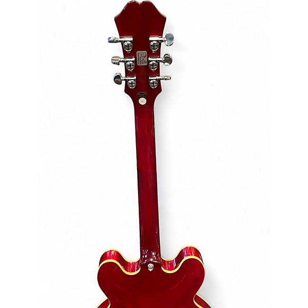 Used Epiphone Dot Candy Apple Red Hollow Body Electric Guitar