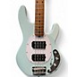 Used Sterling by Music Man stingray roasted neck Daphne Blue Electric Bass Guitar