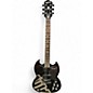 Used 2006 Epiphone Tony Iommi Signature G-400 Ebony Solid Body Electric Guitar thumbnail