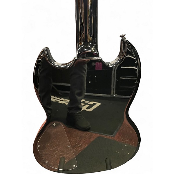 Used 2006 Epiphone Tony Iommi Signature G-400 Ebony Solid Body Electric Guitar