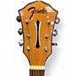 Used Fender FA-345CE Auditorium Natural Acoustic Electric Guitar