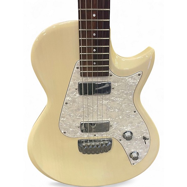 Used Taylor SB1-X Cream Solid Body Electric Guitar