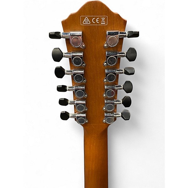 Used Ibanez AEWC4012FM Sunburst 12 String Acoustic Electric Guitar
