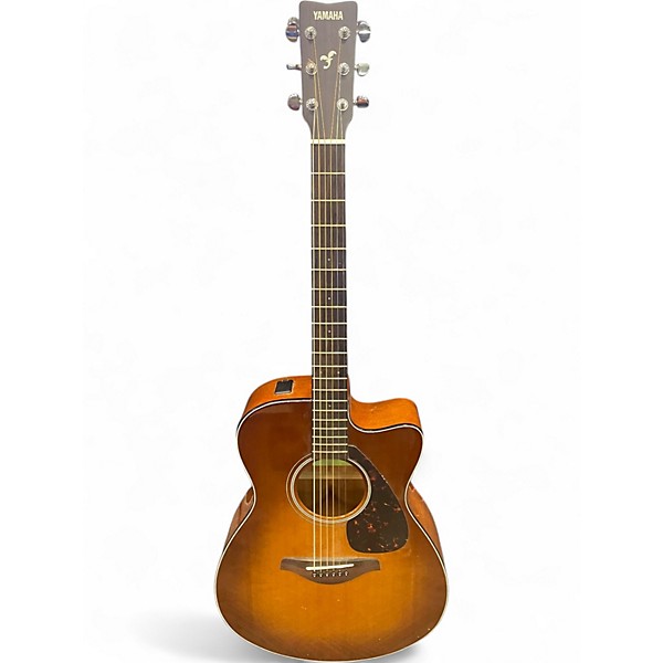 Used Yamaha FSX800C Sunburst Acoustic Electric Guitar