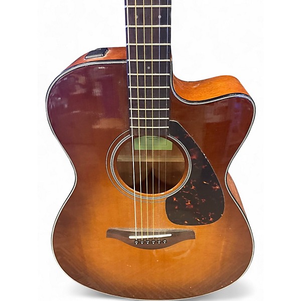 Used Yamaha FSX800C Sunburst Acoustic Electric Guitar