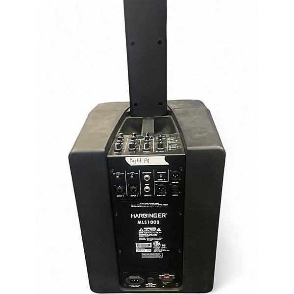 Used Harbinger MLS1000 Powered Speaker