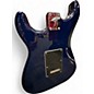 Used Fender Player Stratocaster HSS Plus Top Blue Burst Solid Body Electric Guitar
