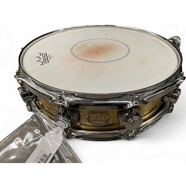 Used DW 14in Collector's Series Polished Brass Gold Drum