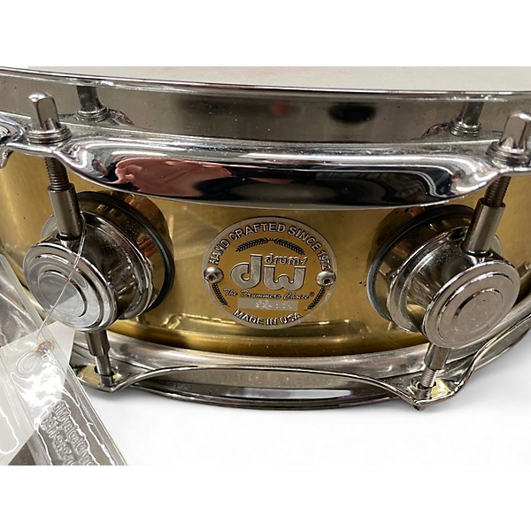Used DW 14in Collector's Series Polished Brass Gold Drum