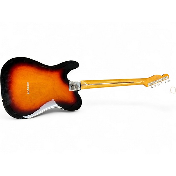 Used Squier Telecaster Custom 2 Color Sunburst Solid Body Electric Guitar