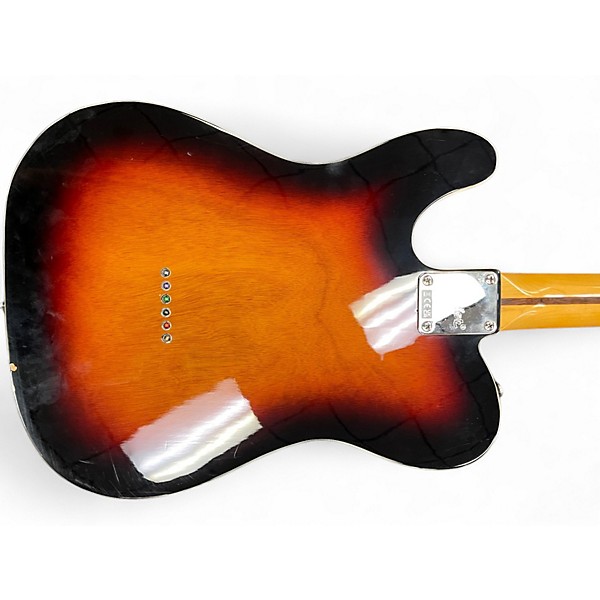 Used Squier Telecaster Custom 2 Color Sunburst Solid Body Electric Guitar