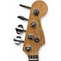 Vintage 1997 Fender Jazz Bass Deluxe Shoreline Gold Electric Bass Guitar