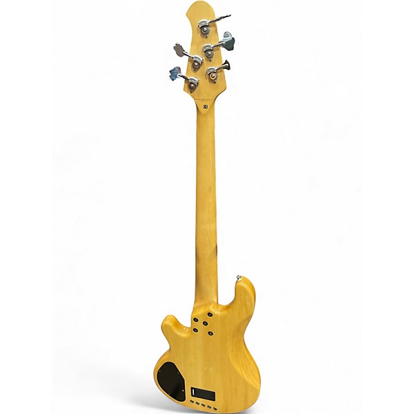 Used Lakland 55-02 Skyline Series 5 String Spalted Maple Electric Bass Guitar