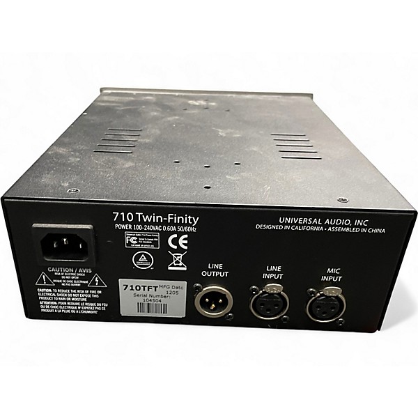 Used Universal Audio 710 TWIN-FINITY Microphone Preamp