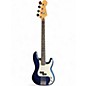 Used Fender Limited Edition Player II Precision Bass Rosewood Fingerboard, Moonlight Drive Blue Electric Bass Guitar thumbnail