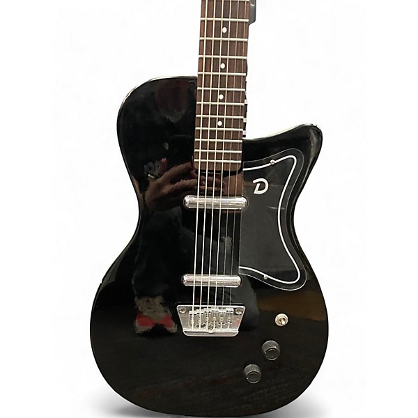 Used Danelectro baritone Black Baritone Guitars