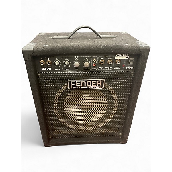 Used Fender RUMBLE 25 Bass Combo Amp