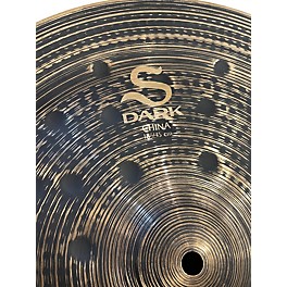 Used Zildjian 18in S DARK CHINA Cymbal