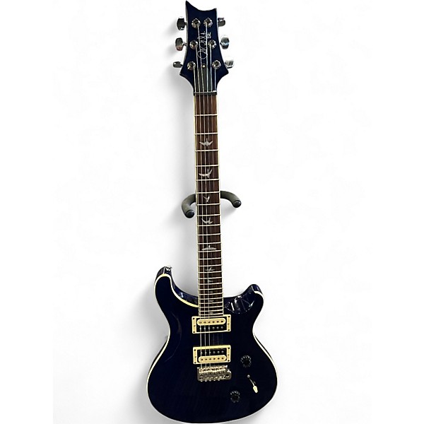 Used PRS SE Custom 24 Blue Solid Body Electric Guitar