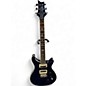 Used PRS SE Custom 24 Blue Solid Body Electric Guitar thumbnail