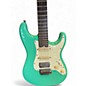 Used Schecter Guitar Research Nick Johnson Signature Seafoam Green Solid Body Electric Guitar