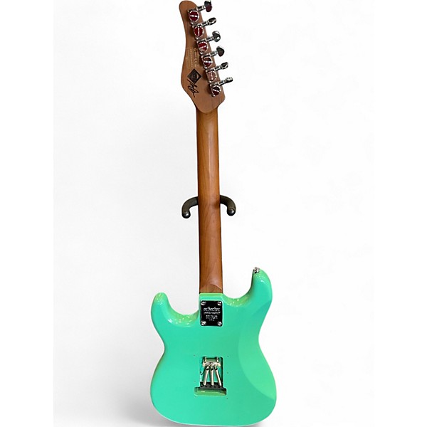 Used Schecter Guitar Research Nick Johnson Signature Seafoam Green Solid Body Electric Guitar