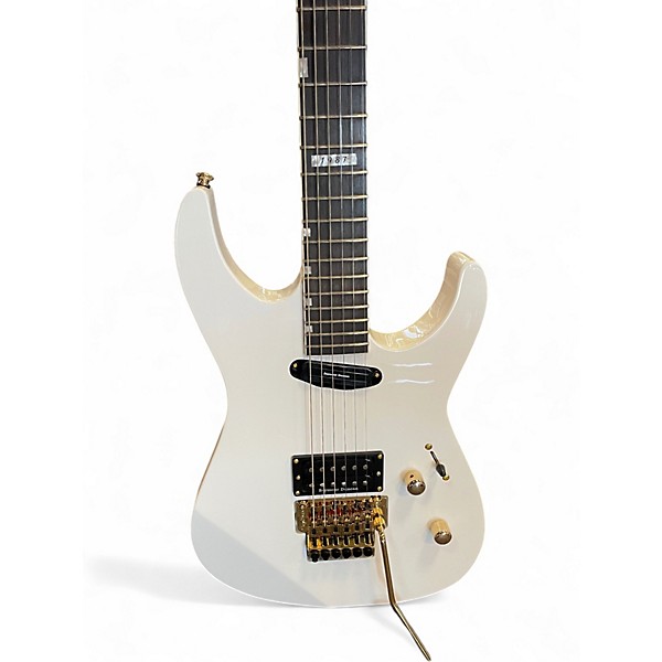 Used ESP LTD Mirage Deluxe 87 Arctic White Solid Body Electric Guitar