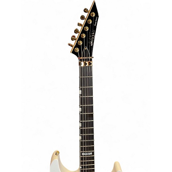 Used ESP LTD Mirage Deluxe 87 Arctic White Solid Body Electric Guitar