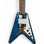 Used Epiphone Flying V Blue Solid Body Electric Guitar