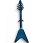 Used Epiphone Flying V Blue Solid Body Electric Guitar