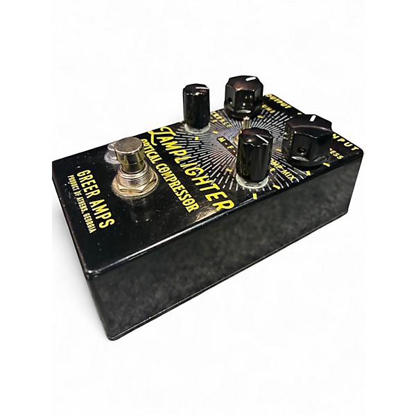 Used Greer Amplification LAMPLIGHTER OPTICAL COMPRESSOR Effect Pedal