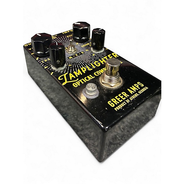 Used Greer Amplification LAMPLIGHTER OPTICAL COMPRESSOR Effect Pedal