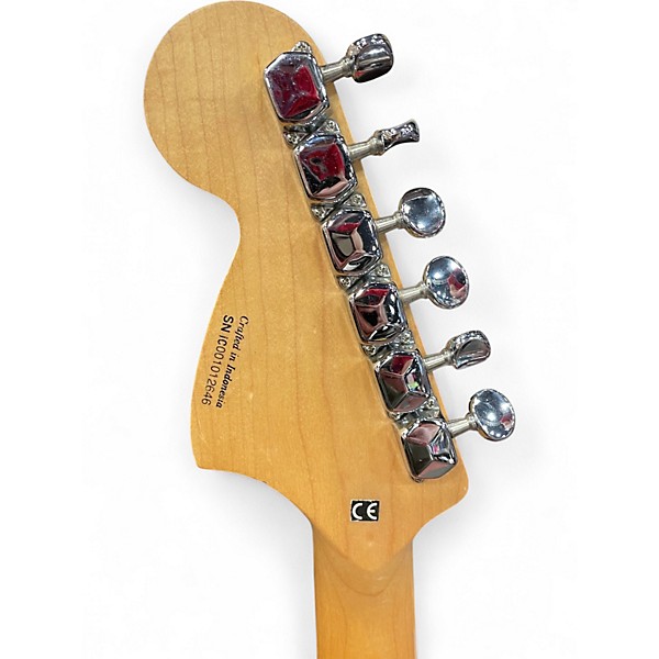 Used Squier Affinity Stratocaster Fiesta Red Solid Body Electric Guitar