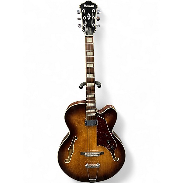 Used Ibanez AF71F Tobacco Burst Hollow Body Electric Guitar
