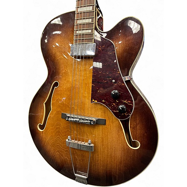 Used Ibanez AF71F Tobacco Burst Hollow Body Electric Guitar