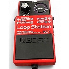 Used BOSS RC1 Loop Station Pedal