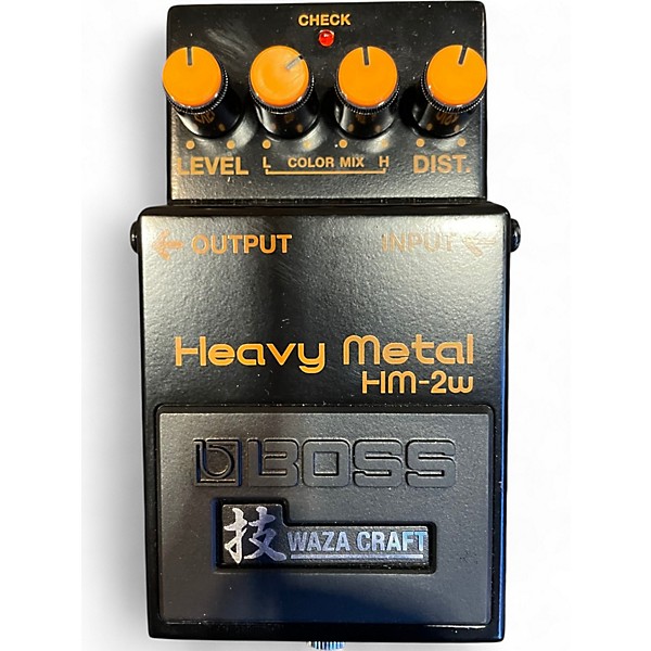 Used 2020s BOSS HM-2w Heavy Metal Effect Pedal