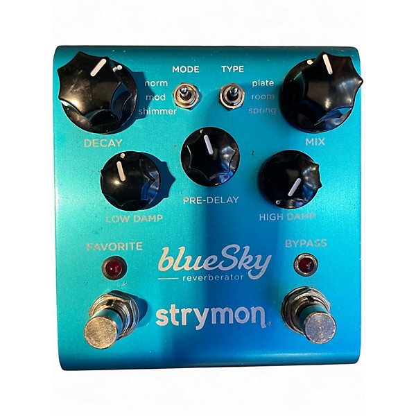 Used Strymon blueSky Reverberator V1 Effect Pedal