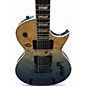 Used ESP LTD EC1000 Deluxe Ocean Blue Burst Solid Body Electric Guitar