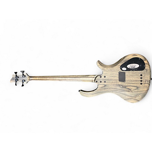 Used Schecter Guitar Research Riot 4 String Purple Electric Bass Guitar