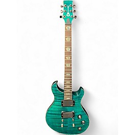 Used Charvel Desolation DC-2 ST Trans Blue Solid Body Electric Guitar