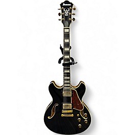 Used Ibanez AS93BC Artcore Black Hollow Body Electric Guitar