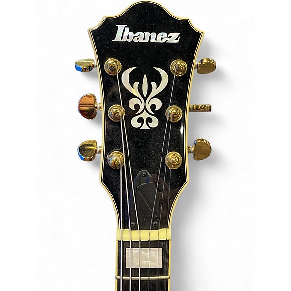 Used Ibanez AS93BC Artcore Black Hollow Body Electric Guitar