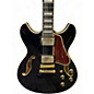 Used Ibanez AS93BC Artcore Black Hollow Body Electric Guitar