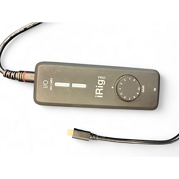 Used IK Multimedia IRig Pro Audio Interface