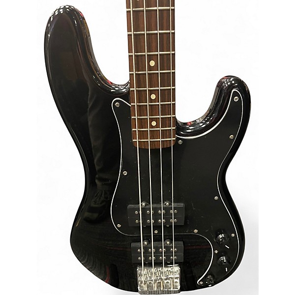 Used Fender Blacktop Precision Bass Black Electric Bass Guitar