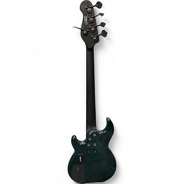 Used Yamaha BB735A Green Electric Bass Guitar