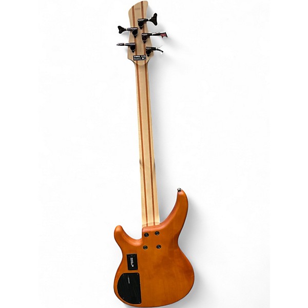 Used Yamaha trbx605fm Amber Electric Bass Guitar