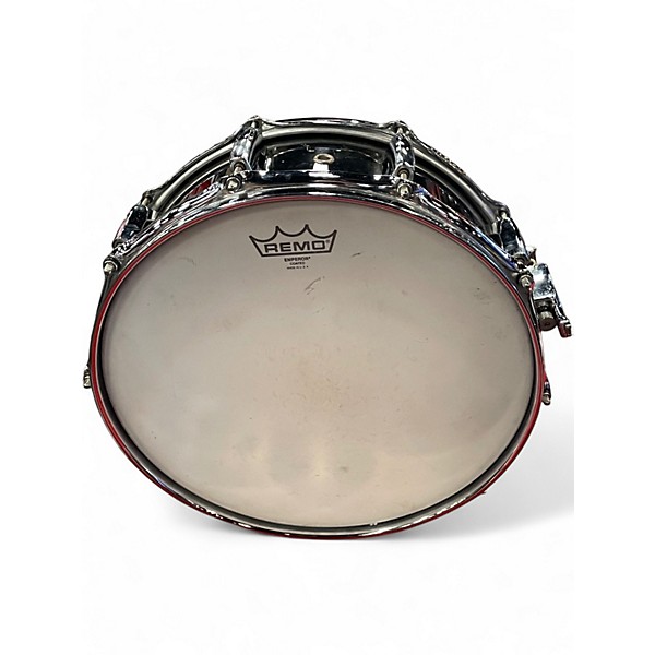 Used Pearl 14in Chad Smith Snare Gunmetal Gray Drum