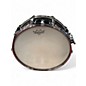 Used Pearl 14in Chad Smith Snare Gunmetal Gray Drum